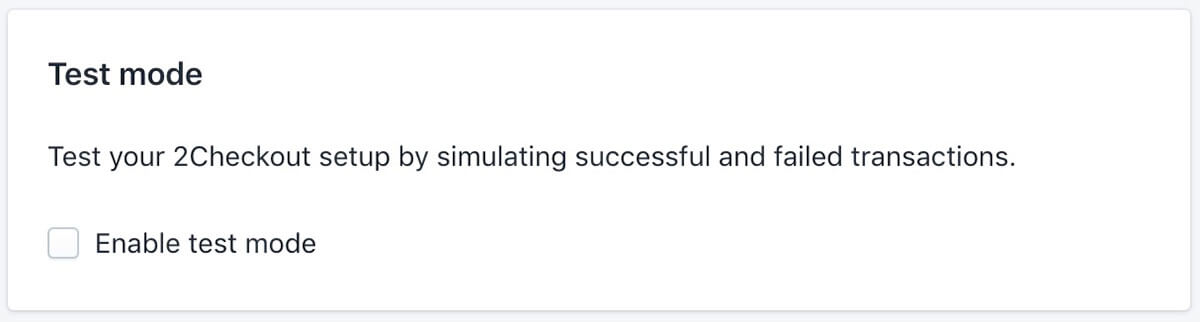 Shopify收款绑定PayPal, Stripe, 2checkout和COD的操作流程 2checkout-shopify-200215-1020251102_ -27