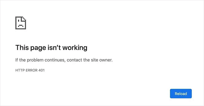 63 个最常见的 WordPress 错误及解决方法 401-error-wp20251114_ -54