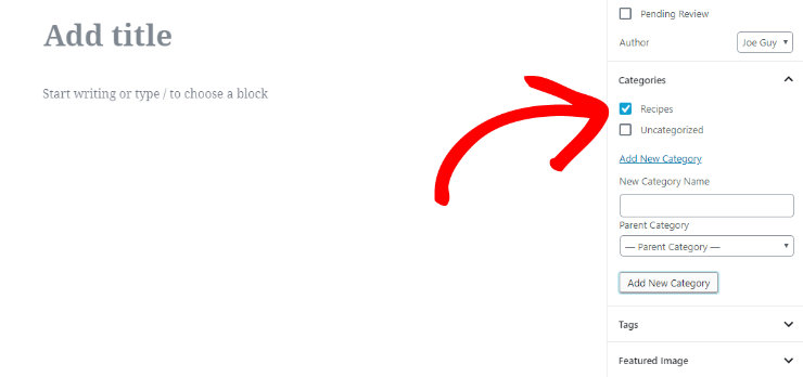 快速搭建 WordPress 网站（5 个简单步骤）如何从零开始制作网站 add-categories-220251123_ -48