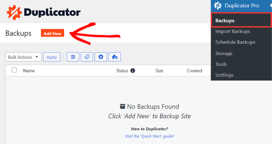如何将 WordPress 迁移到新的主机或服务器而无需停机 add-new-backup-min20251108_ -2