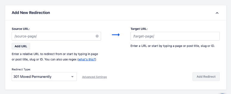 如何从 Medium 迁移到 WordPress（零停机时间！） add-new-redirection20251123_ -14