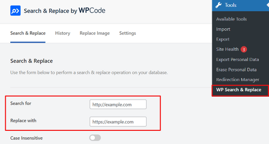 如何正确地将 WordPress 从 HTTP 迁移到 HTTPS（新手指南） add-urls-search-replace-min20251108_ -8