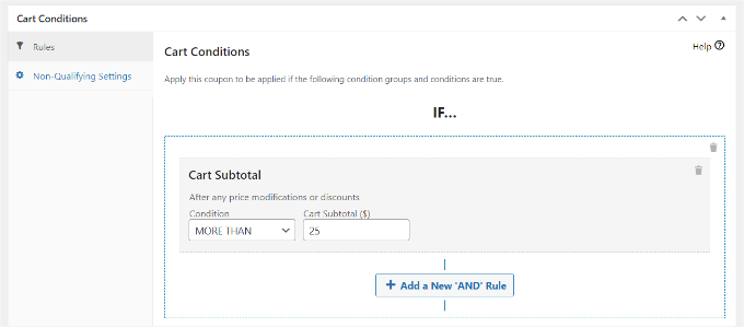 如何在 WooCommerce 中提升产品销售额（5 种简单方法） adding-cart-conditions20251114_ -31
