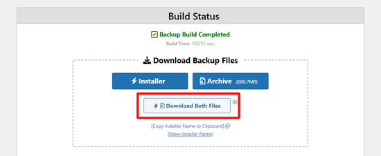 如何轻松将 WordPress 迁移到新域名（而不损失 SEO） backup-build-complete20251108_ -4