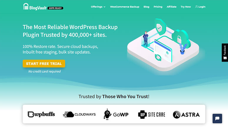 8 款最佳 WordPress 维护服务及方案（对比评测） blogvault20251119_ -4