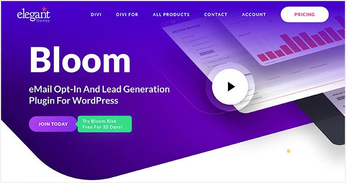 2025 年 5 款最佳 WordPress 弹出窗口插件（性能对比） bloom20251107_ -11