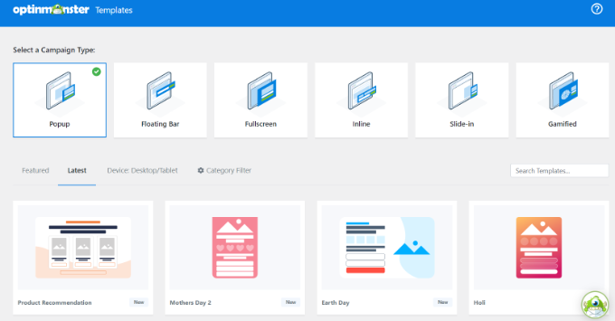 如何在 WooCommerce 中提升产品销售额（5 种简单方法） choose-a-campaign-type-and-template20251114_ -5