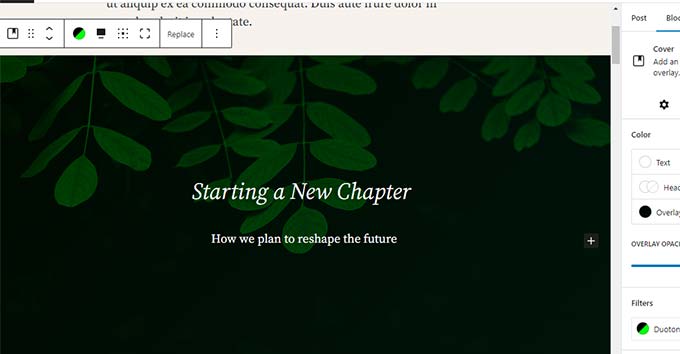 如何使用 WordPress 区块编辑器（Gutenberg 教程） cover-block20251114_ -27