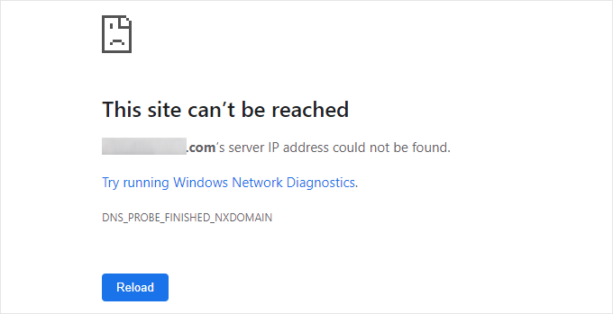 63 个最常见的 WordPress 错误及解决方法 dns-probe-error-120251114_ -61