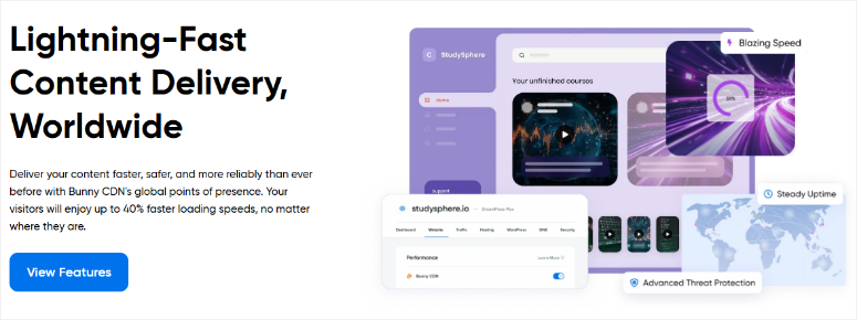 DreamHost 2025 年评测：优点、缺点和不足！ dreamhost-bunny-cdn20251121_ -18