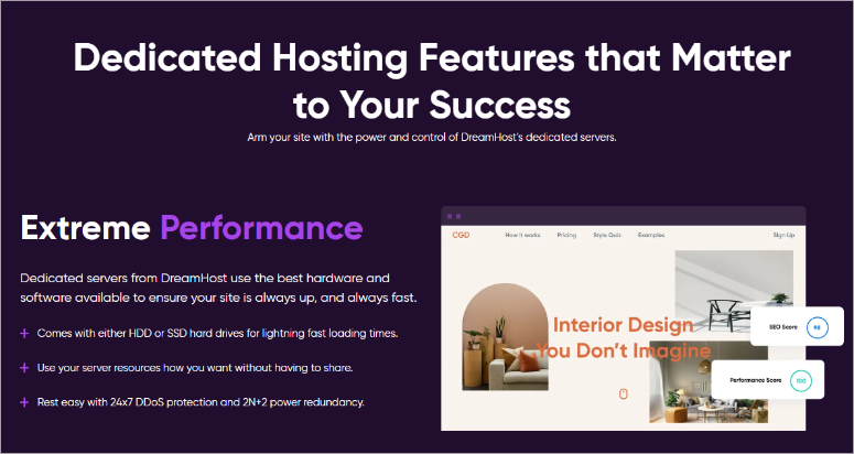 DreamHost 2025 年评测：优点、缺点和不足！ dreamhost-dedicated-hosting20251121_ -12