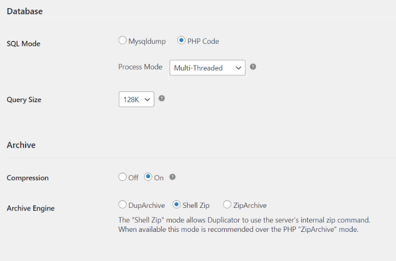 Duplicator 评测：这是最好的 WordPress 备份插件吗？ duplicator-database-customization20251119_ -7