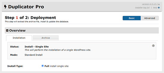 如何将 WordPress 迁移到新的主机或服务器而无需停机 duplicator-installer-step120251108_ -14