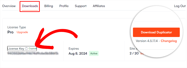 如何备份 WordPress 多站点（使用插件和不使用插件） duplicator-pro-download-zip-file20251120_ -17