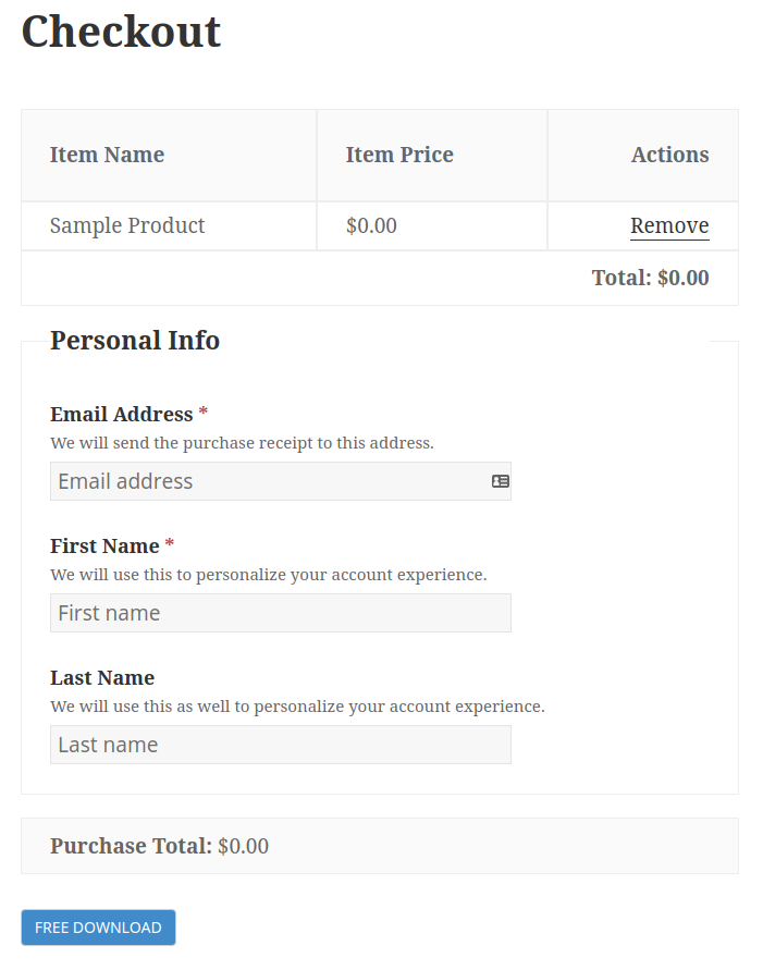 Easy Digital下载评测——这是最好的数字电商插件吗？ easy-digital-downloads-review-checkout20251119_ -1