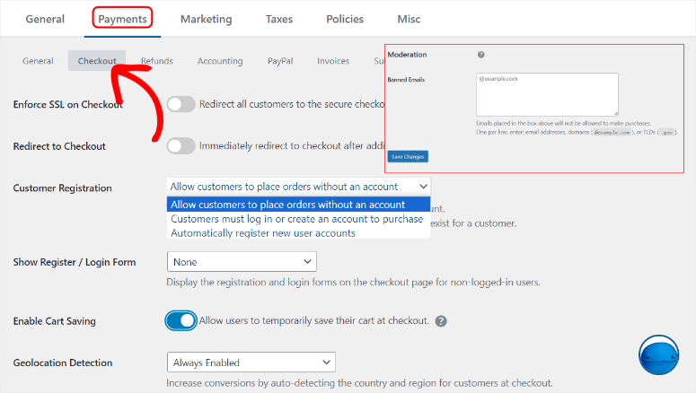 Easy Digital下载评测——这是最好的数字电商插件吗？ edd-checkout-settings20251119_ -12