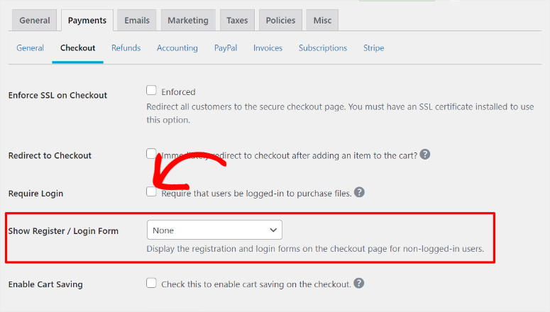 Easy Digital下载评测——这是最好的数字电商插件吗？ edd-require-login20251119_ -11