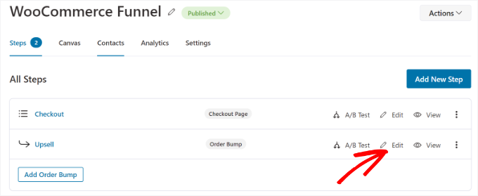 如何在 WooCommerce 中提升产品销售额（5 种简单方法） editing-the-order-bump-page20251114_ -16