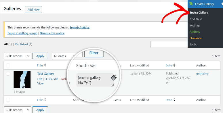 Envira Gallery 评测 – 最佳 WordPress 图库插件 envira-add-gallery-with-shortcode20251120_ -14