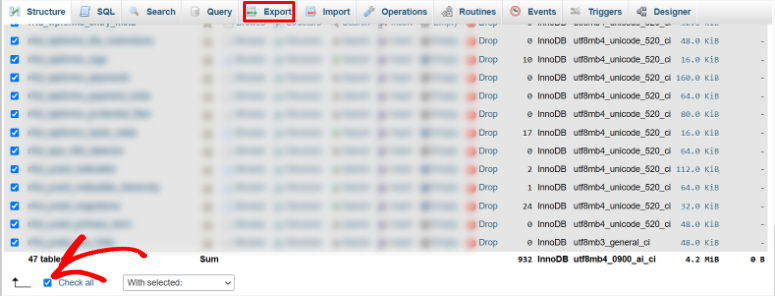 如何备份 WordPress 多站点（使用插件和不使用插件） export-database-manually20251120_ -11