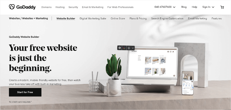 快速搭建 WordPress 网站（5 个简单步骤）如何从零开始制作网站 godaddy-website-builder20251123_ -9