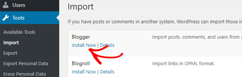 如何从 Blogger 迁移到 WordPress（无需停机） import20251123_ -15