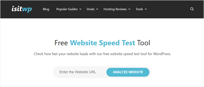 更换 WordPress 主题前必须做的 13 件事 isitwp-website-speed-test20251114_ -2