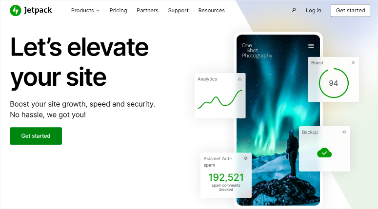 8 款 WordPress 防火墙插件：真正有效的插件 jetpack-homepage20251119_ -9