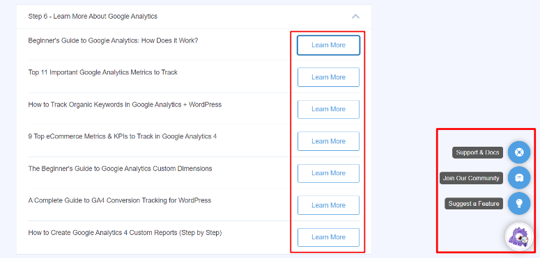 MonsterInsights 2025 年评测：它是最好的 Google Analytics 插件吗？ monsterinsights-dashboard-docs20251118_ -36
