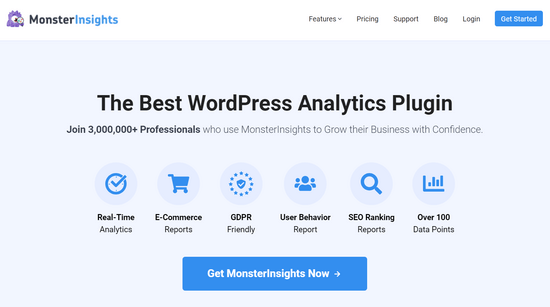 14 款最佳 WooCommerce 销售漏斗插件，助您提升转化率 monsterinsights-site20251114_ -7
