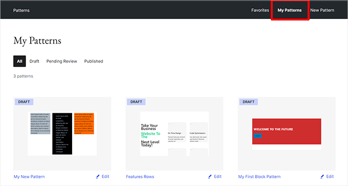 新手指南：如何使用 WordPress 区块模式 my-patterns20251114_ -25