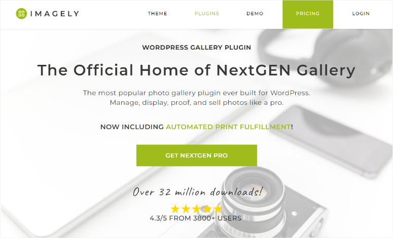 2025 年十大最佳 WordPress 图库插件评测与比较 nextgen-homepage20251120_ -4