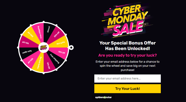 OptinMonster评测：如何提高潜在客户数量、转化率和品牌知名度？ optinmonster-gamification20251118_ -28