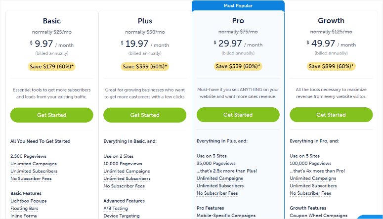 OptinMonster评测：如何提高潜在客户数量、转化率和品牌知名度？ optionmonster-pricing20251118_ -33
