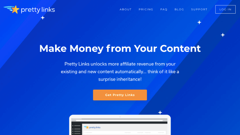 2025 年 45+ 款最佳 WordPress 插件 pretty-links-homepage20251118_ -48