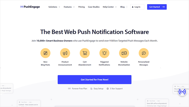 2025 年 45+ 款最佳 WordPress 插件 pushengage-120251118_ -14