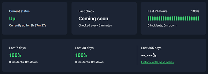 2025 年最佳 WooCommerce 主机：12 款已测试，6 款推荐 rapyd-cloud-uptime-test20251108_ -22