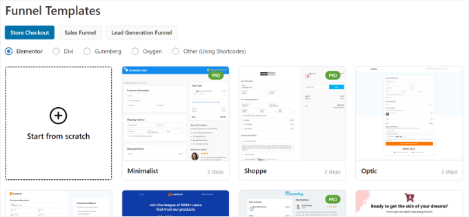 如何在 WooCommerce 中提升产品销售额（5 种简单方法） selecting-a-funnel-template20251114_ -11