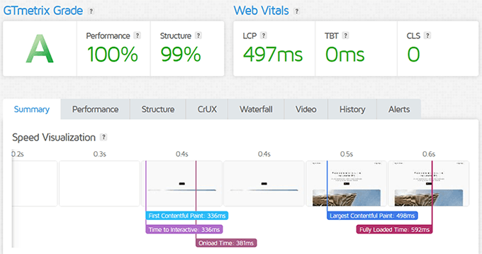 2025 年最佳 WooCommerce 主机：12 款已测试，6 款推荐 siteground-speed-test20251108_ -10