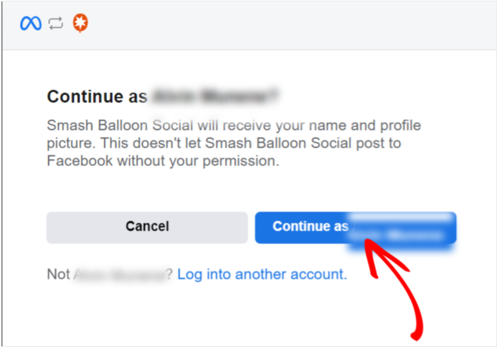 Smash Balloon 评测：这是最好的社交媒体信息流插件吗？ smash-balloon-continue-as-popup20251120_ -10