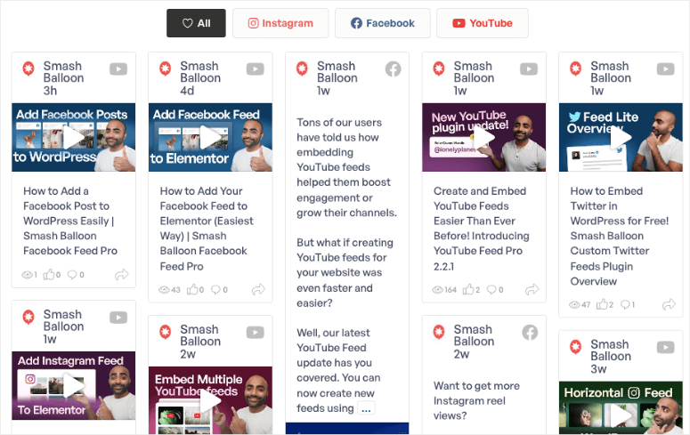 Smash Balloon 评测：这是最好的社交媒体信息流插件吗？ social-wall20251120_ -33