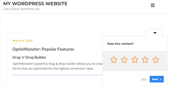 UserFeedback 评测：它是否是适合您的调查插件？ star-rating-userfeedback20251114_ -11