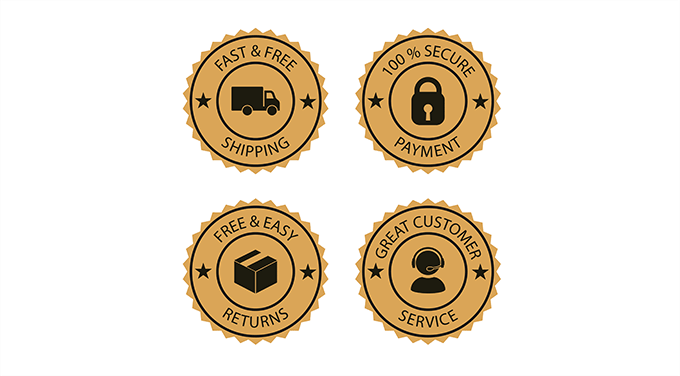 如何在 WordPress 的结账页面添加信任徽章（并提升销量） trust-badges20251109_ -2