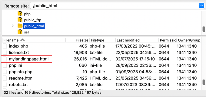 如何将我的 HTML 网站转换为 WordPress 的（并使其更新变得容易 10 倍） upload-html-file20251114_ -4