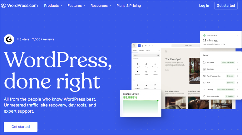 十大最佳 WordPress 主机公司(真实评价,绝无虚假) wordpress-com-homepage20251121_ -12 十大最佳 WordPress 主机公司(真实评价,绝无虚假) wordpress-com-homepage20251121_ -12