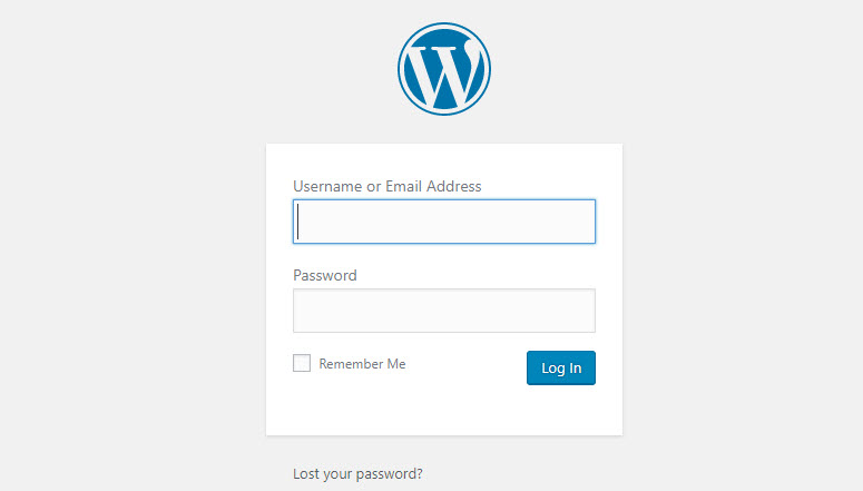 如何从 Wix 切换到 WordPress（分步指南） wordpress-login20251123_-2 -9