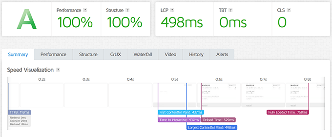 2025 年最佳 WooCommerce 主机：12 款已测试，6 款推荐 wordpresscom-speed-test20251108_ -15