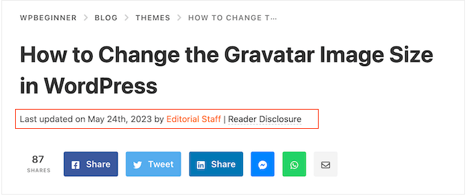 WordPress中的文章和页面有什么区别？ wpbeginner-metadata-example20251114_ -4