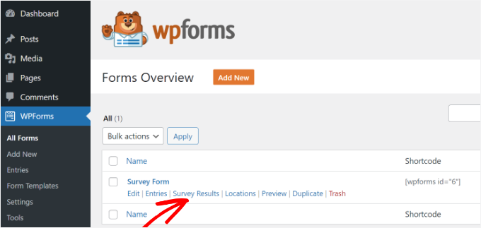 如何在 WordPress 中创建调查问卷（使用 Beautiful Reports） wpforms-survey-results20251114_-1 -23