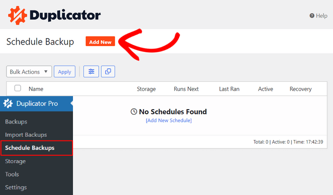 如何备份您的 WordPress 网站（终极指南） add-new-backup-schedule20251201_ -17